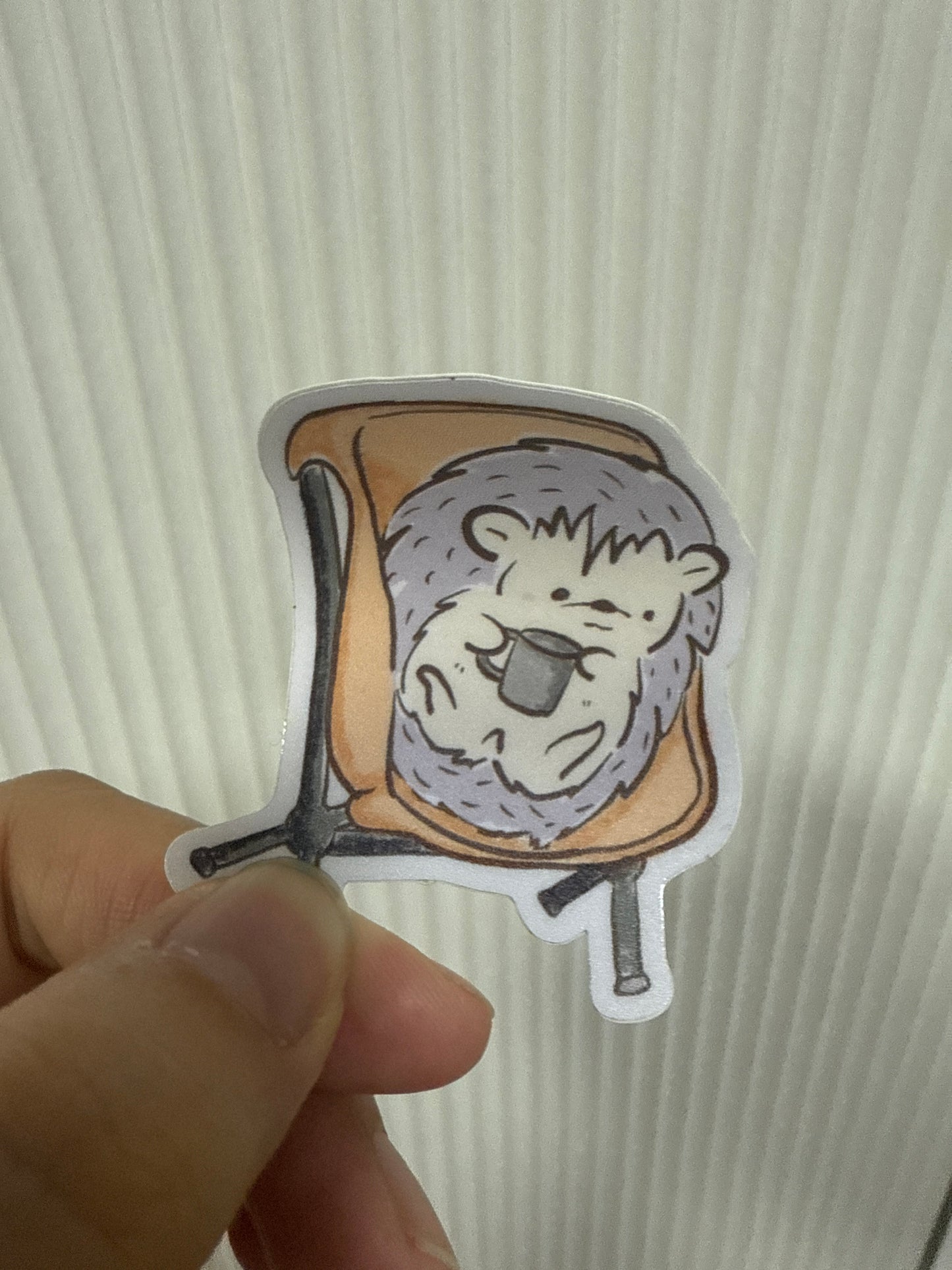 Hedgehog 3M Luggage Sticker Computer Sticker Anti-wear and Waterproof