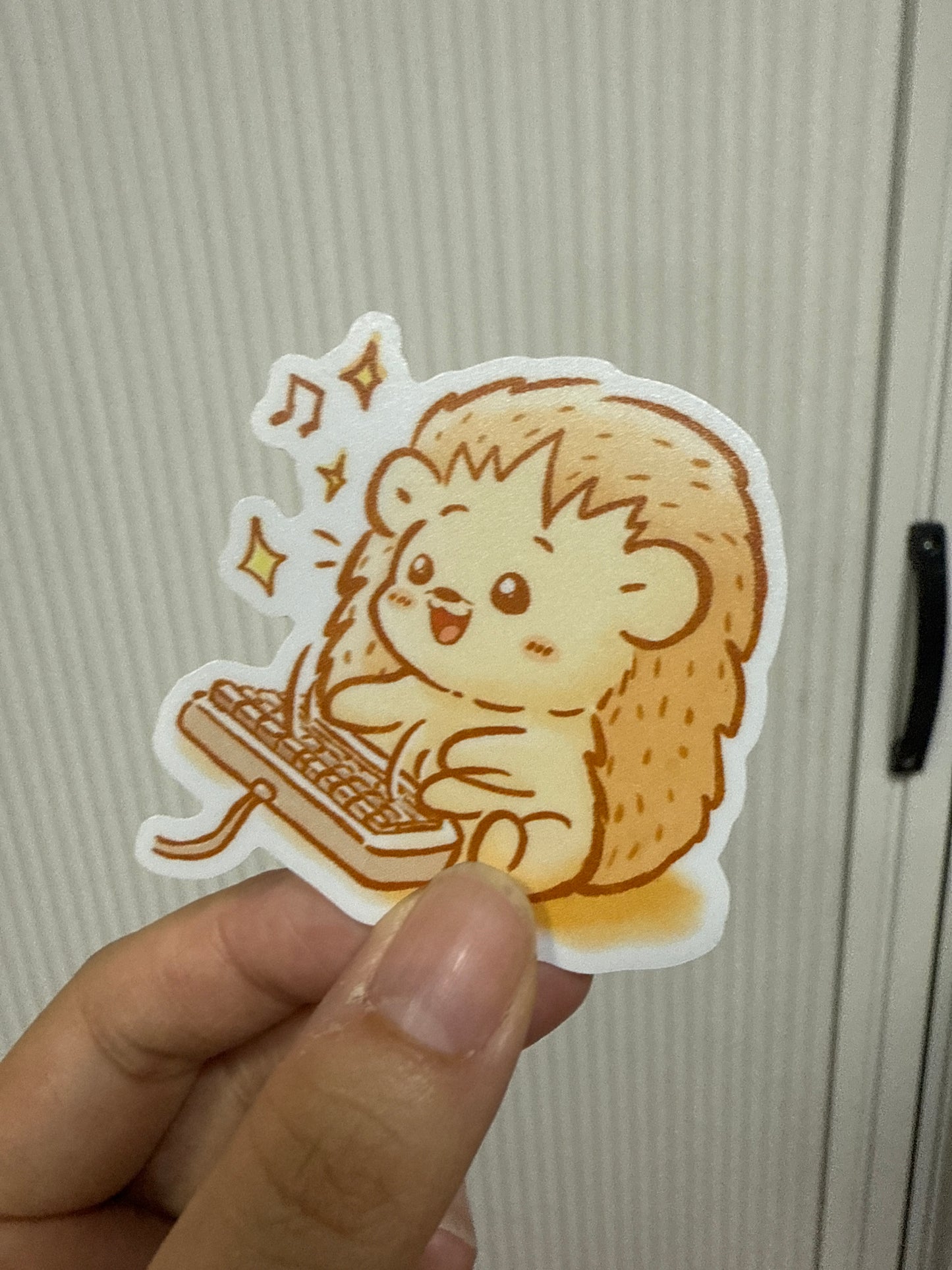 Hedgehog 3M Luggage Sticker Computer Sticker Anti-wear and Waterproof