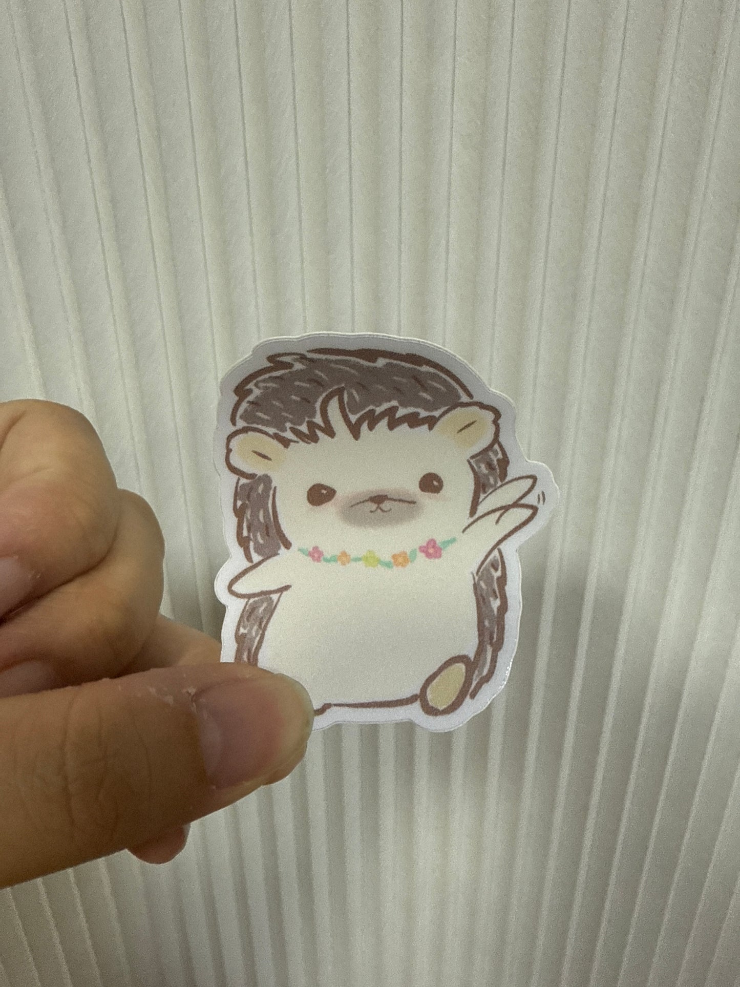 Hedgehog 3M Luggage Sticker Computer Sticker Anti-wear and Waterproof