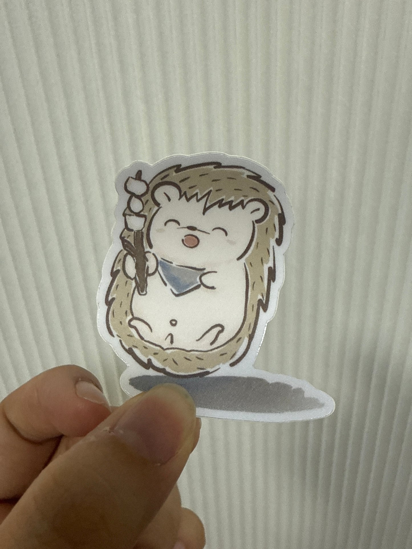 Hedgehog 3M Luggage Sticker Computer Sticker Anti-wear and Waterproof