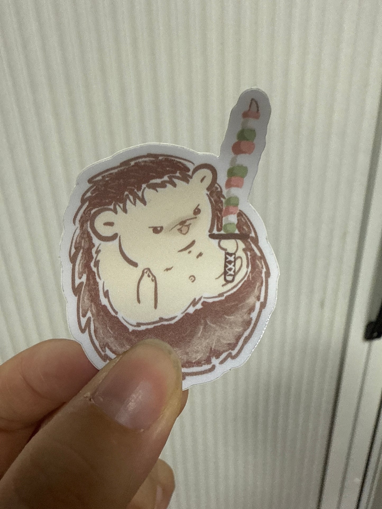 Hedgehog 3M Luggage Sticker Computer Sticker Anti-wear and Waterproof