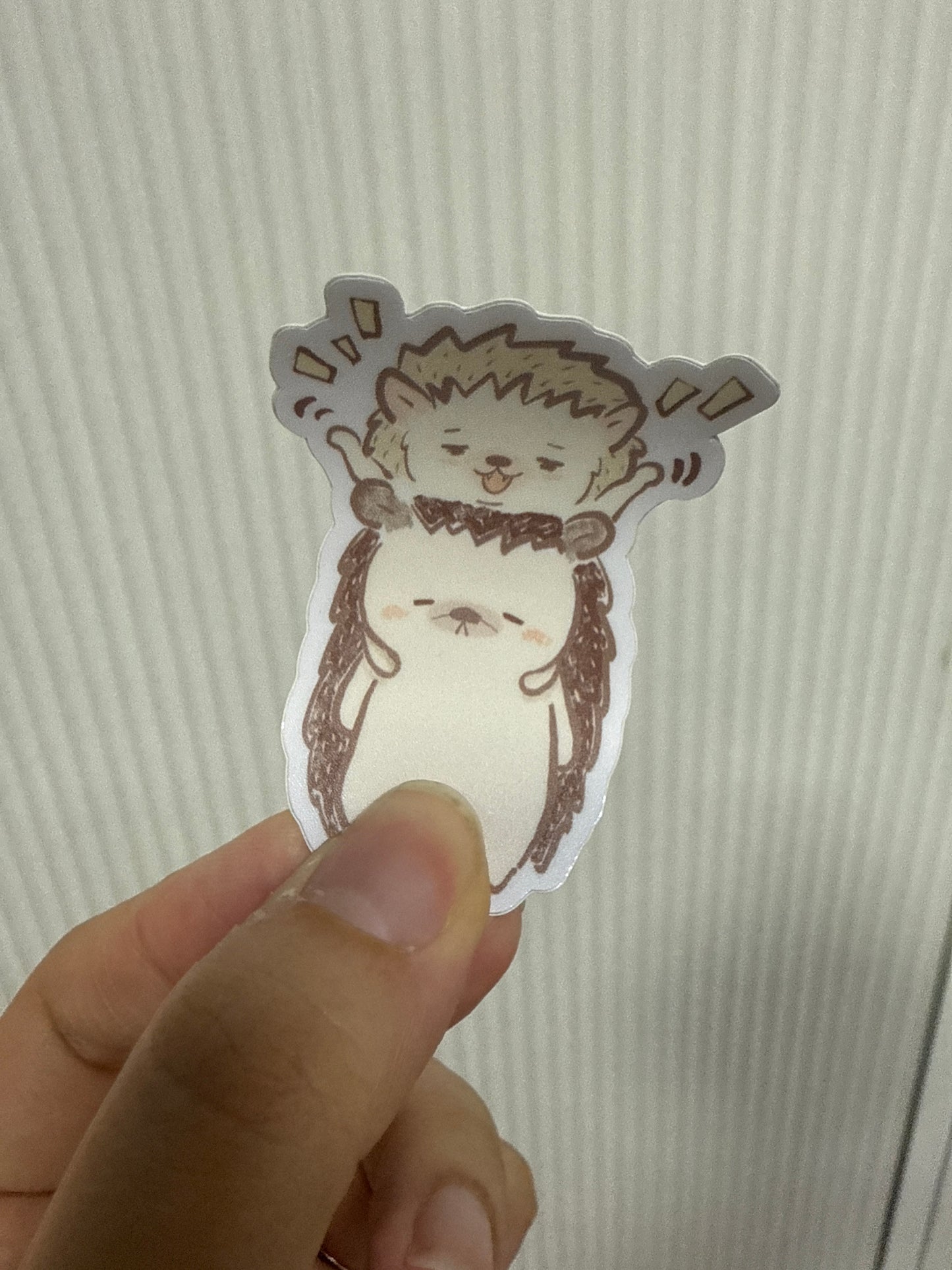 Hedgehog 3M Luggage Sticker Computer Sticker Anti-wear and Waterproof
