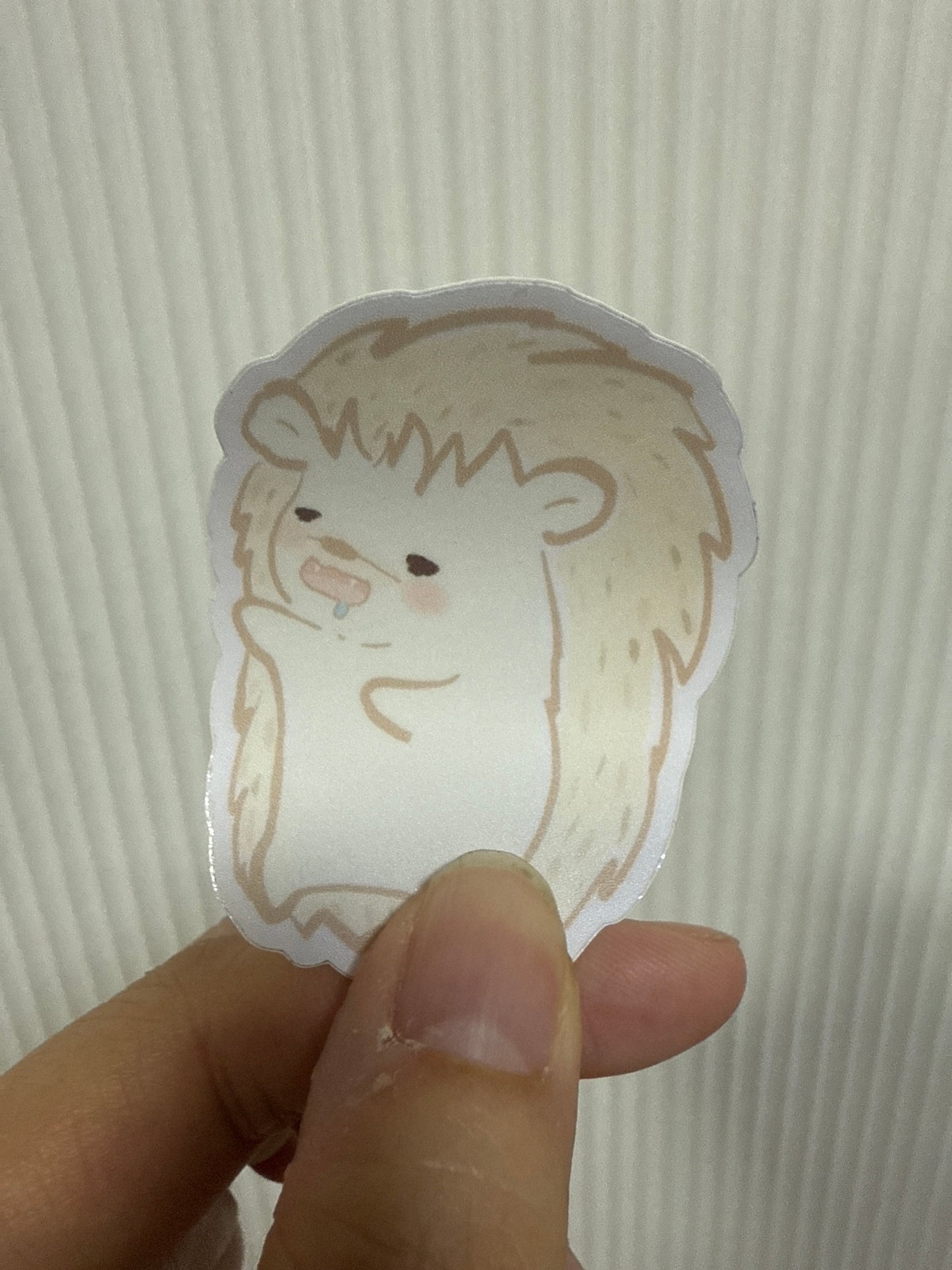 Hedgehog 3M Luggage Sticker Computer Sticker Anti-wear and Waterproof
