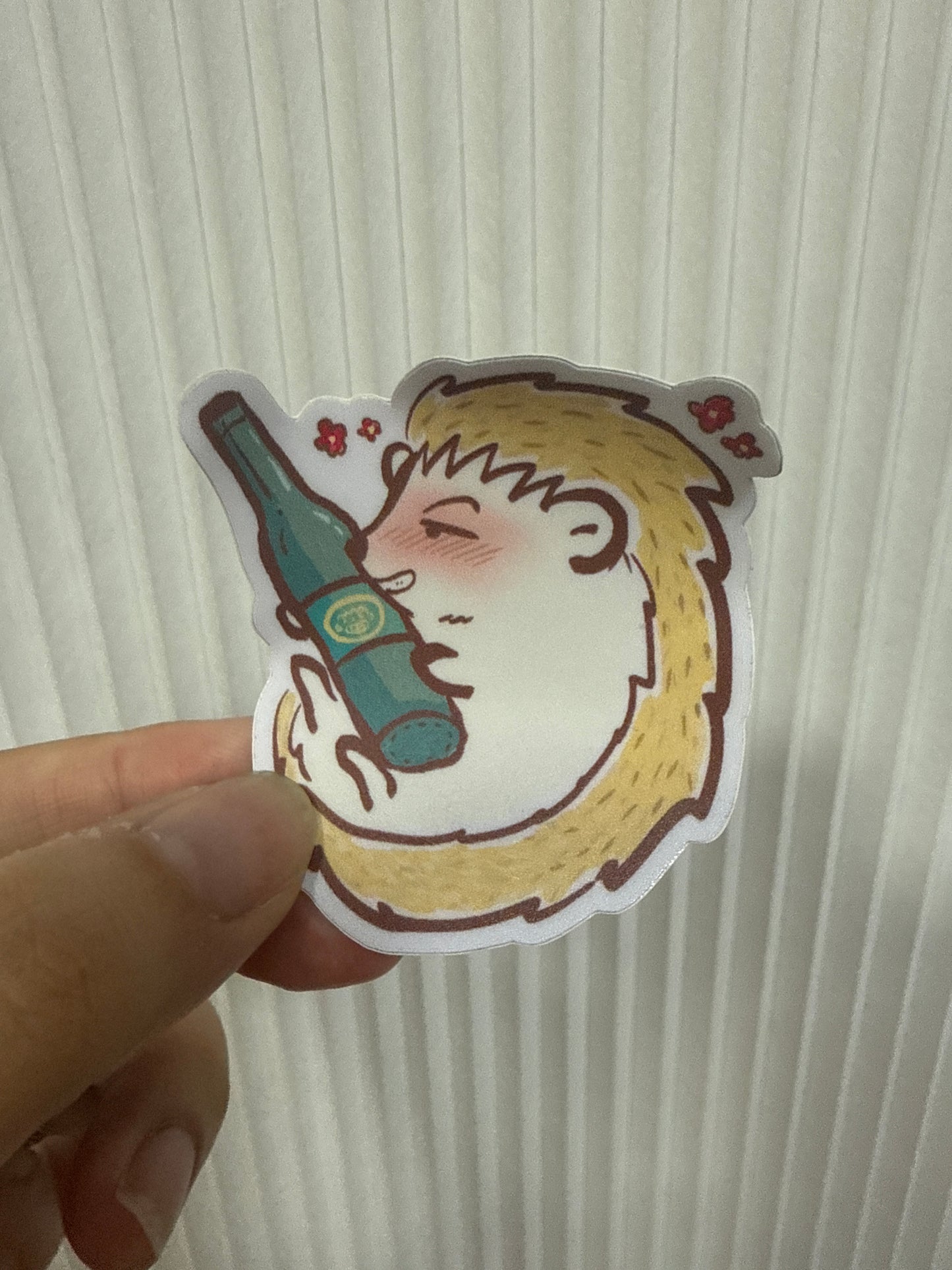 Hedgehog 3M Luggage Sticker Computer Sticker Anti-wear and Waterproof
