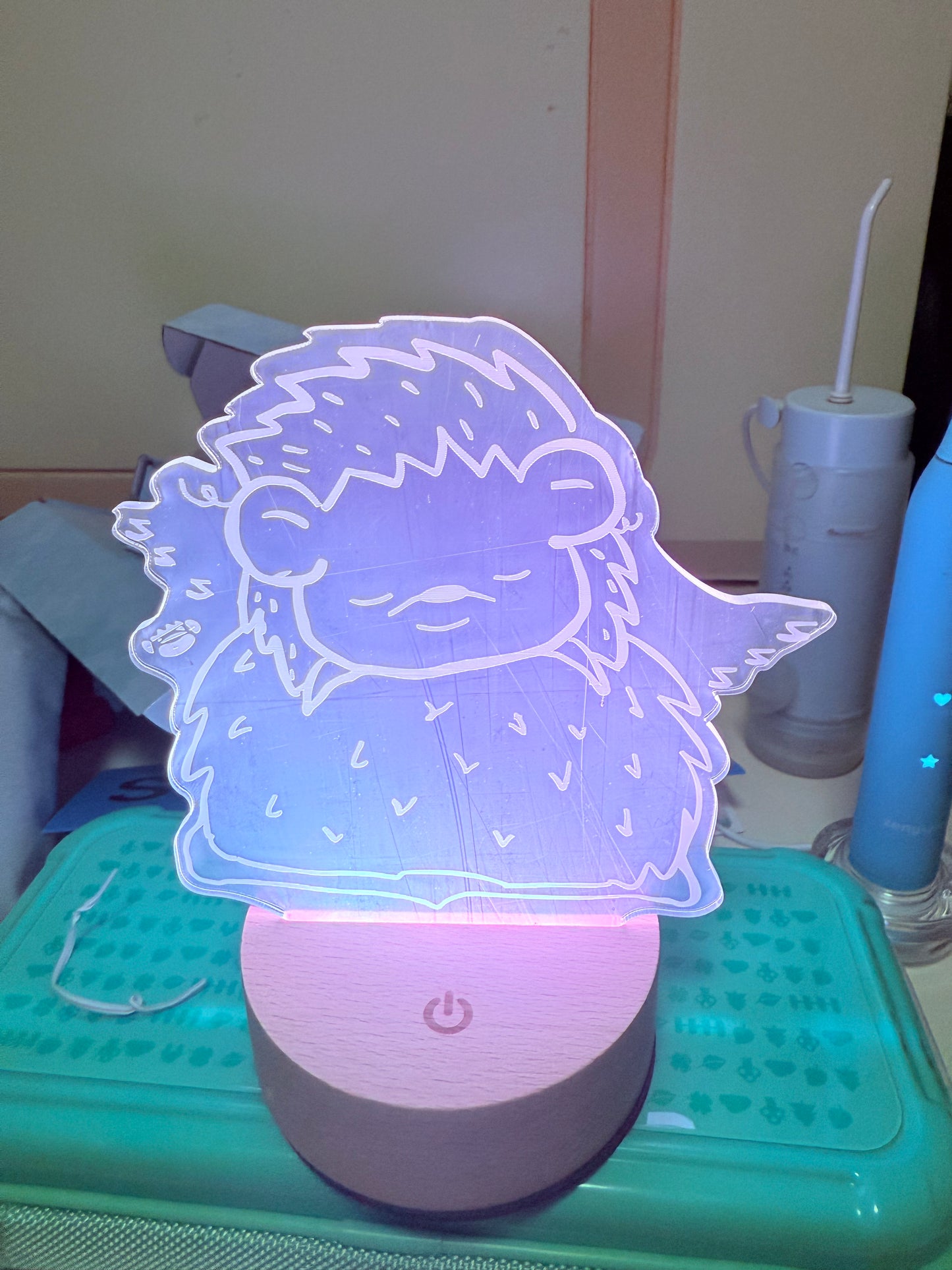 USB rechargeable night light